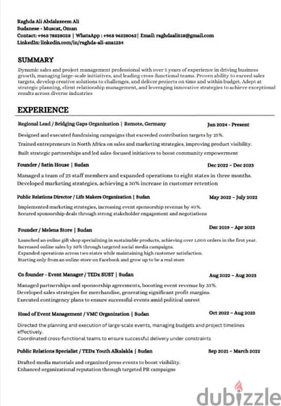 Looking for a job in Marketing / PR