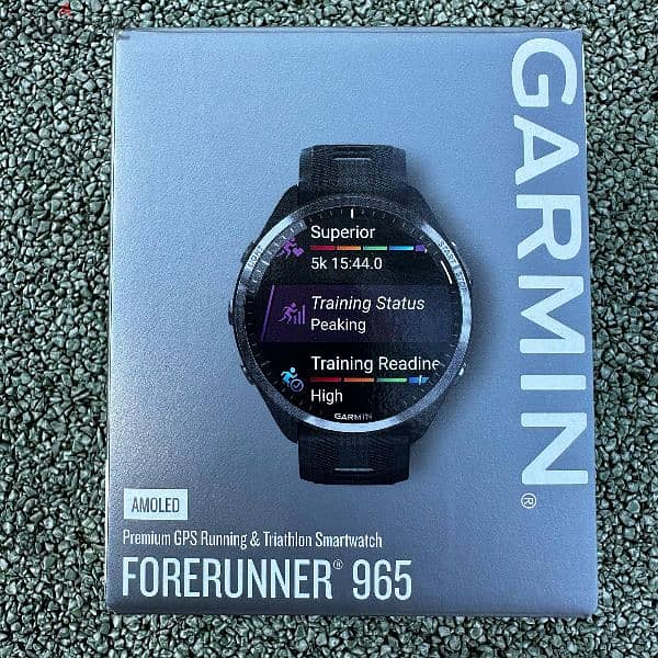 garmin GPS Forerunner 965 Smartwatch ساعة جرمن الذكية فورينير ٩٦٥ 2