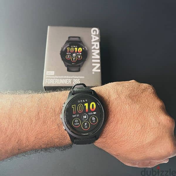 Garmin Forerunner 265 Smartwatch ساعة جرمن الذكية فورينير ٢٦٥ 1