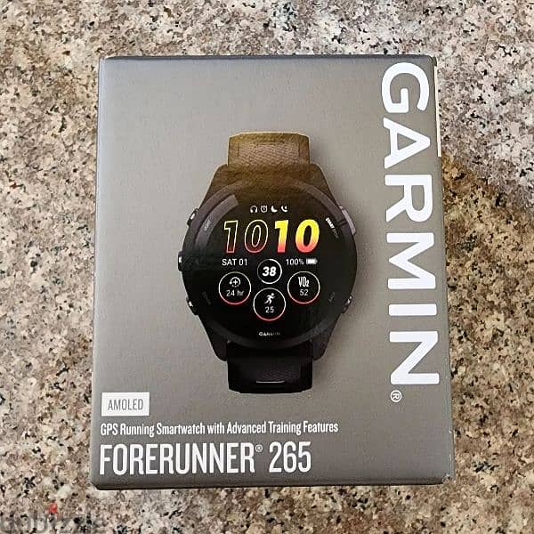 Garmin Forerunner 265 Smartwatch ساعة جرمن الذكية فورينير ٢٦٥ 3