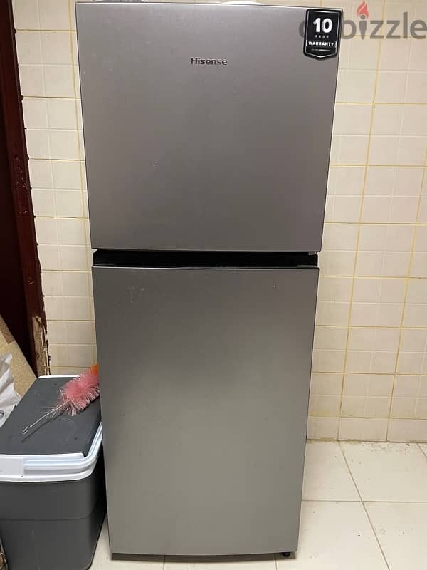 Double Door New Like Refrigerator Hisense 280 Litre 0