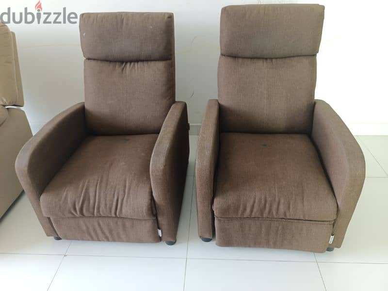 Recliner Sofa 1 + 1 0