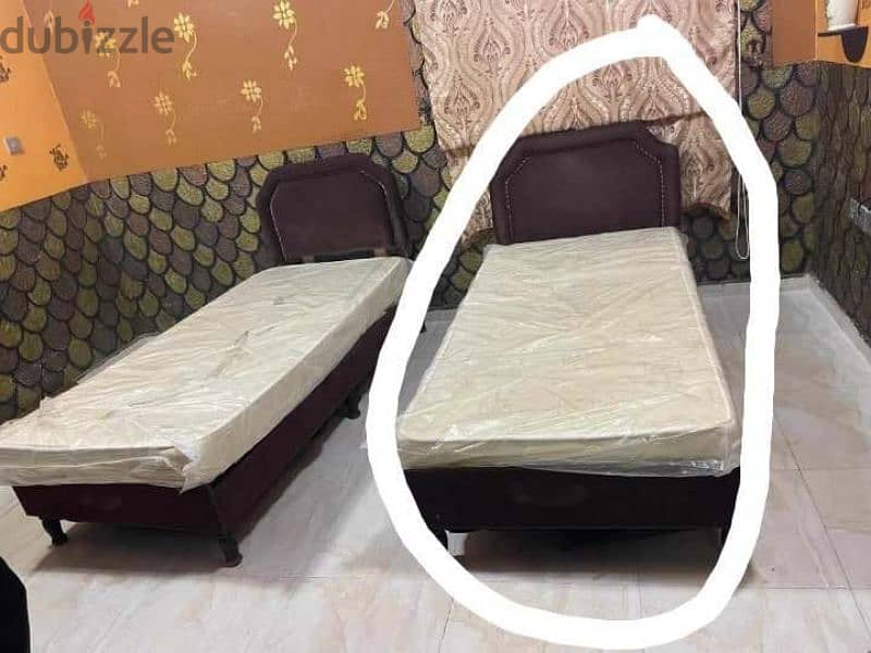 1 Raha bed with mattress for sale 0