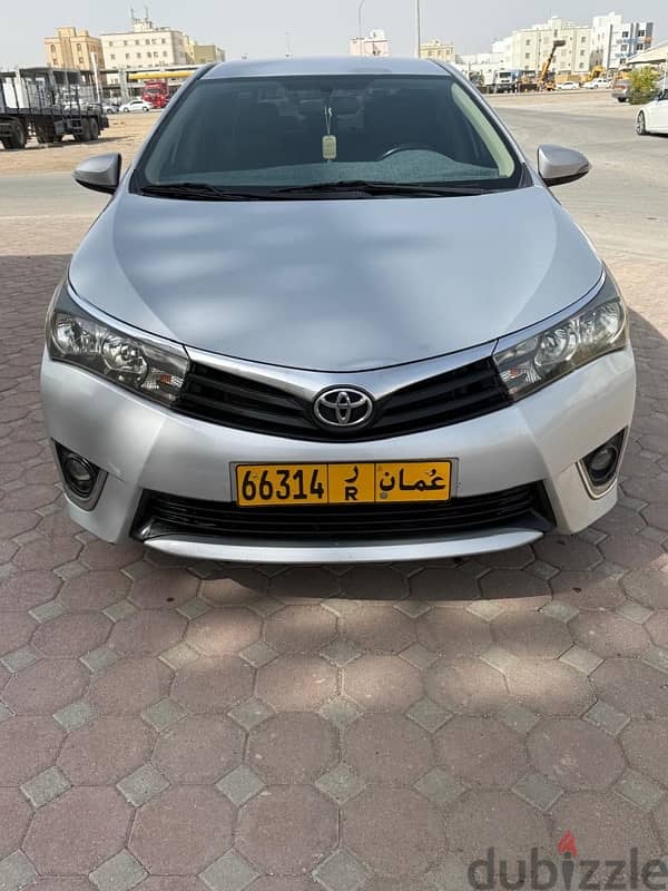 Toyota Corolla 2014 0