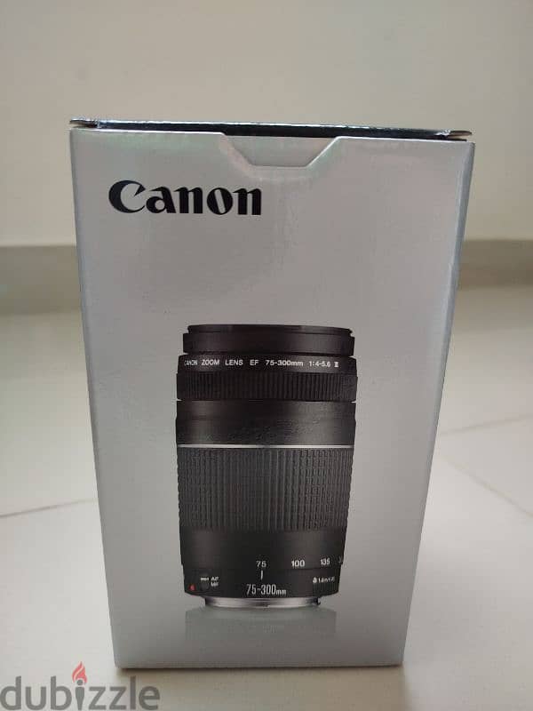 Canon EF 75-300mm camera lens 2