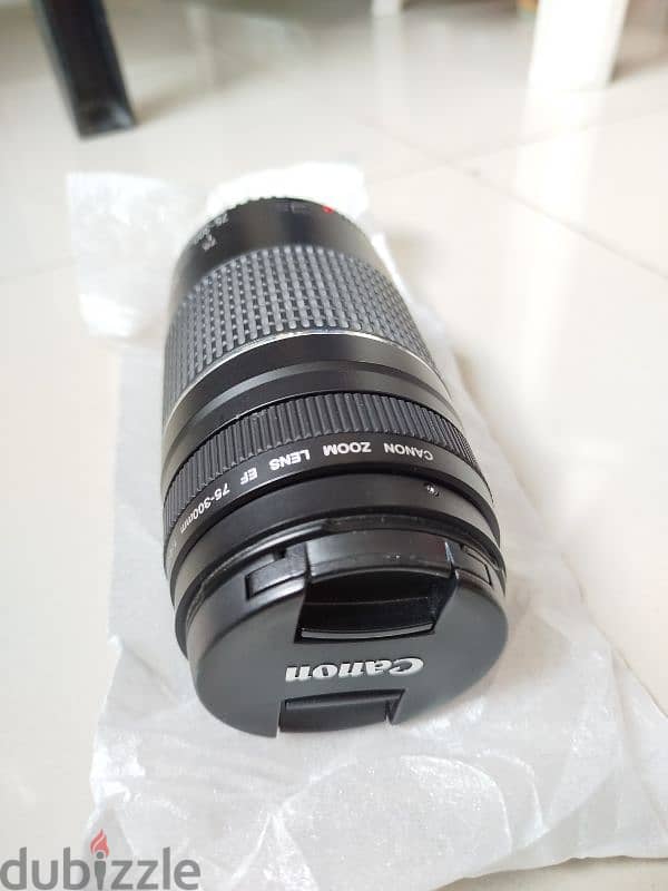 Canon EF 75-300mm camera lens 3