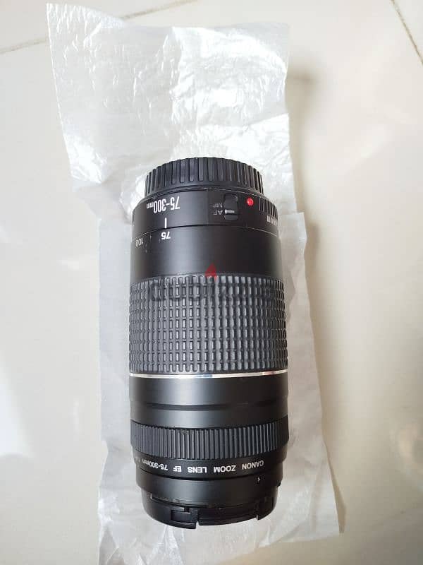 Canon EF 75-300mm camera lens 4