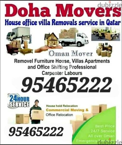 all Oman Muscat Movers House shifting office Villa store transport 0