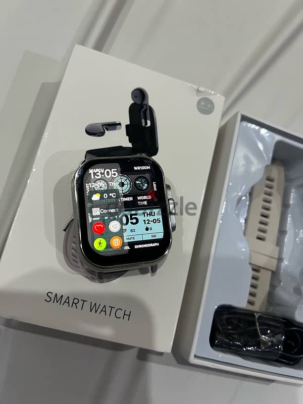 Smart Watch with earbuds 3