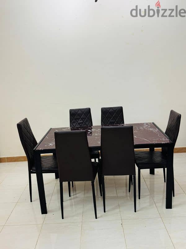 Dining Table with 6 chair 1