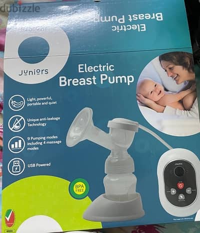 Electric breast pump