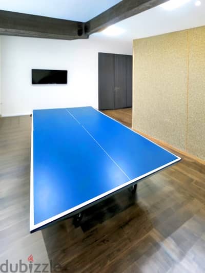 A well-cared, high-quality used table tennis table, Olympia BS330