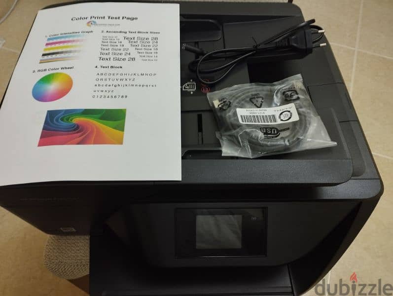 طابعة hp officejet pro 6960 ملونه 1