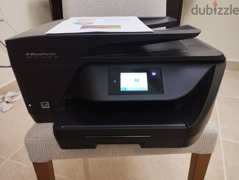 طابعة hp officejet pro 6960 ملونه 11