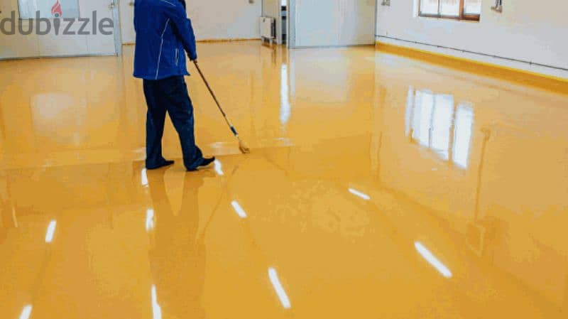 epoxy flooring service in Oman and all kind of paint work 0