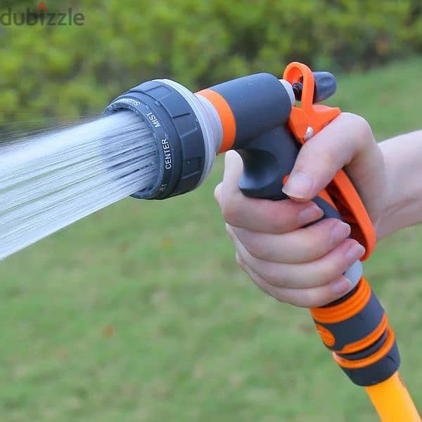 Title: 8 Pattern Car Washing Gun, Hose Nozzle for use in Household 5