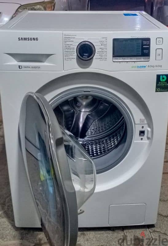 Samsung 8kg frontload washing machine 1