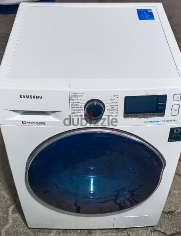 Samsung 8kg frontload washing machine 2