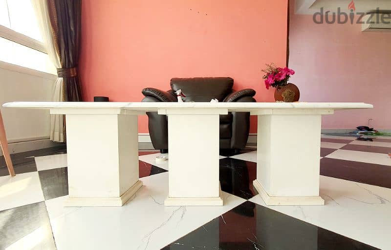 Marble center table made by solid stone ,urgently selling 1