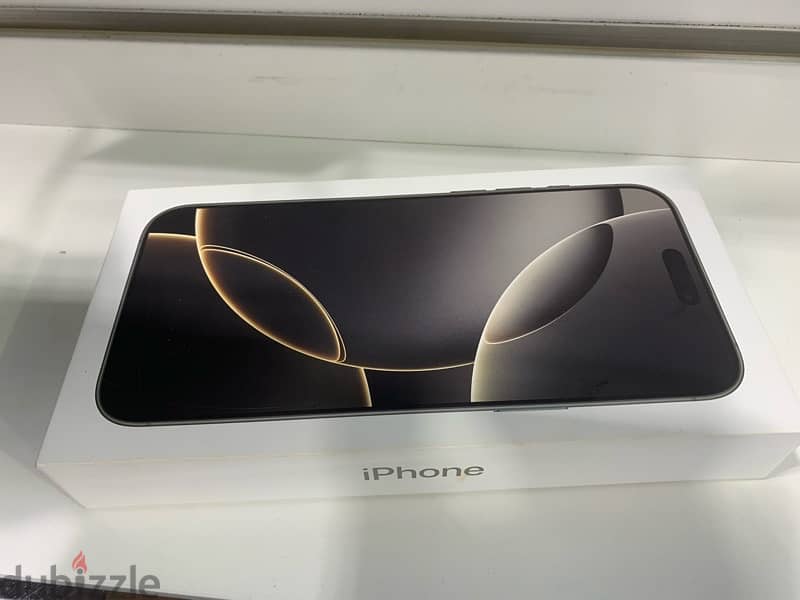 iPhone 16 pro Max brand-new natural titanium 1