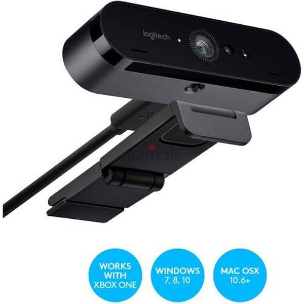 Logitech BRIO UHD 4K Webcam 1