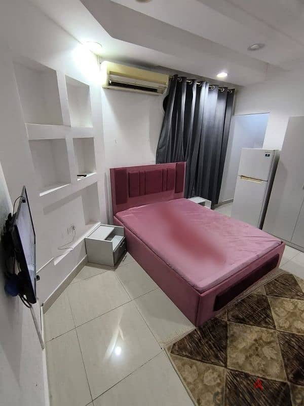 Furnished studio in Al Ghubrah Al Shamaliyah, near Al Safina Mall 0