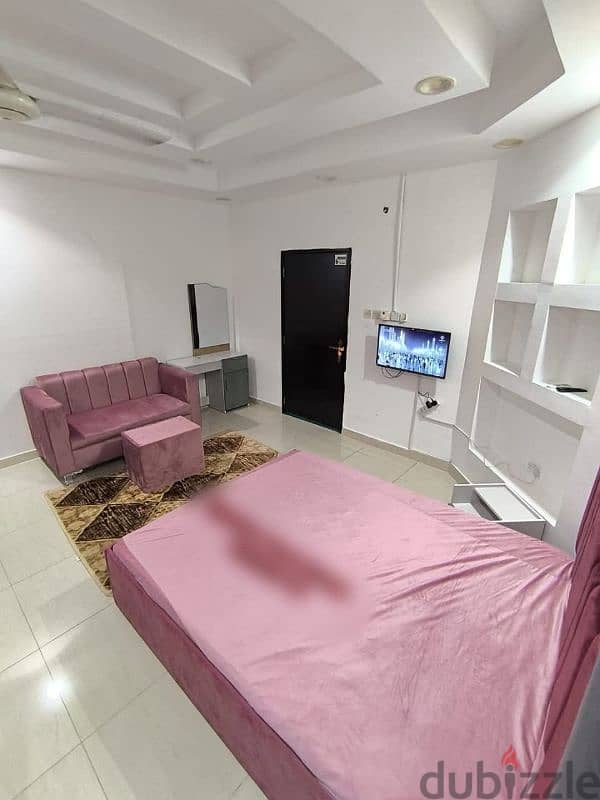 Furnished studio in Al Ghubrah Al Shamaliyah, near Al Safina Mall 2