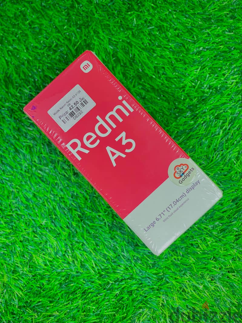 Xiaomi REDMI A3  4GB RAM 128GB ROM 6.71"INCHES DISPLAY 0