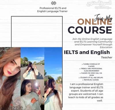 English Teacher / Language Trainer / Female English IELTS Teacher