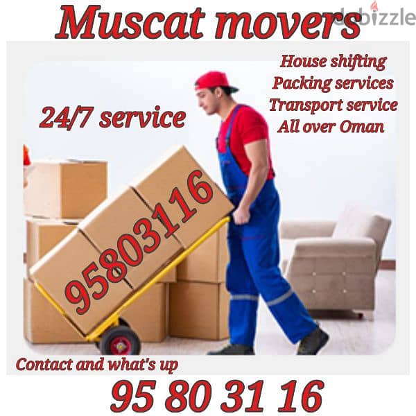 House Shifting service Packing Transport service all over Oman dgfdhv 0