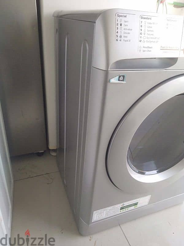 indesit 9kg full option washing machine for sale 4