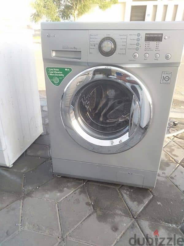 LG 8kg full automatic washing machine for sale 0