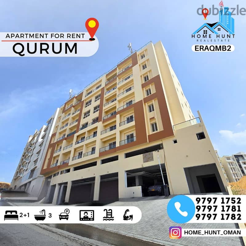 AL QURUM | BEAUTIFUL 2+1BR APARTMENT FOR RENT 0