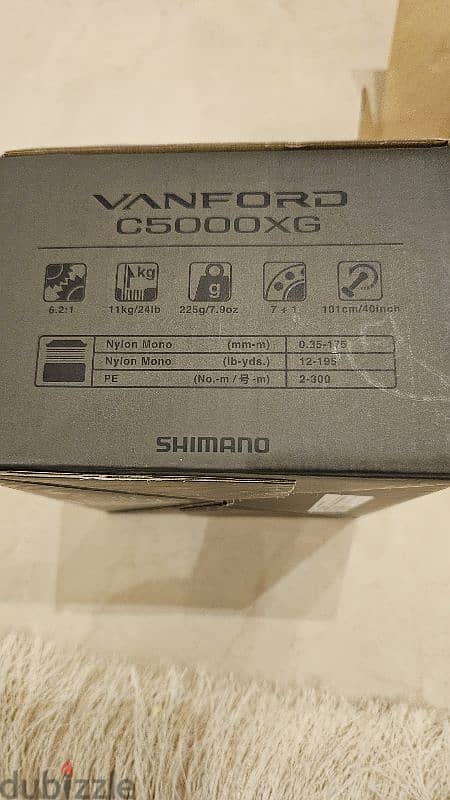 Shimano Reels Vanford and Stradic SW 2