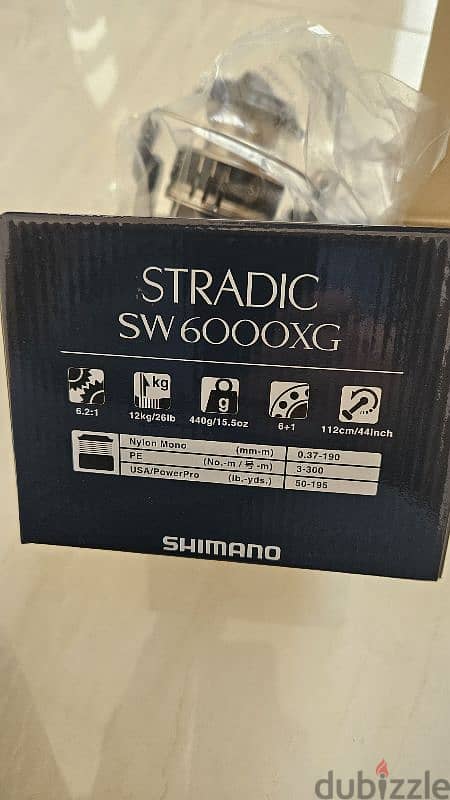 Shimano Reels Vanford and Stradic SW 6