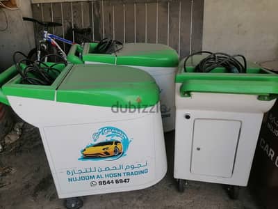 mobile car cleaning trolleys