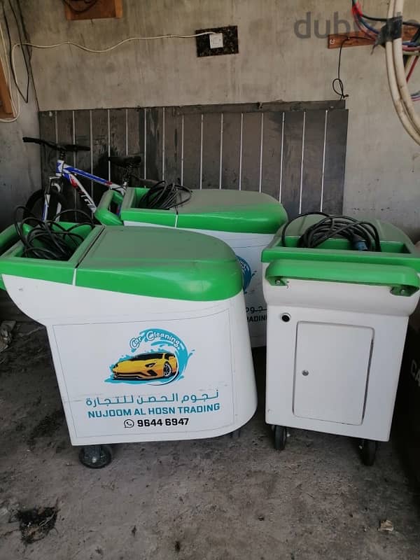 mobile car cleaning trolleys 1