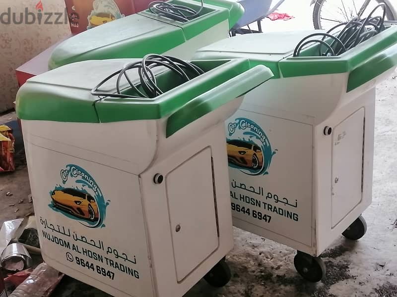 mobile car cleaning trolleys 2