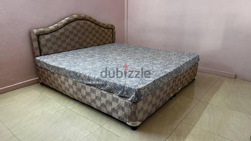 Bed - King Size with Mattress 1