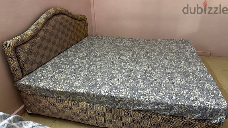 Bed - King Size with Mattress 2