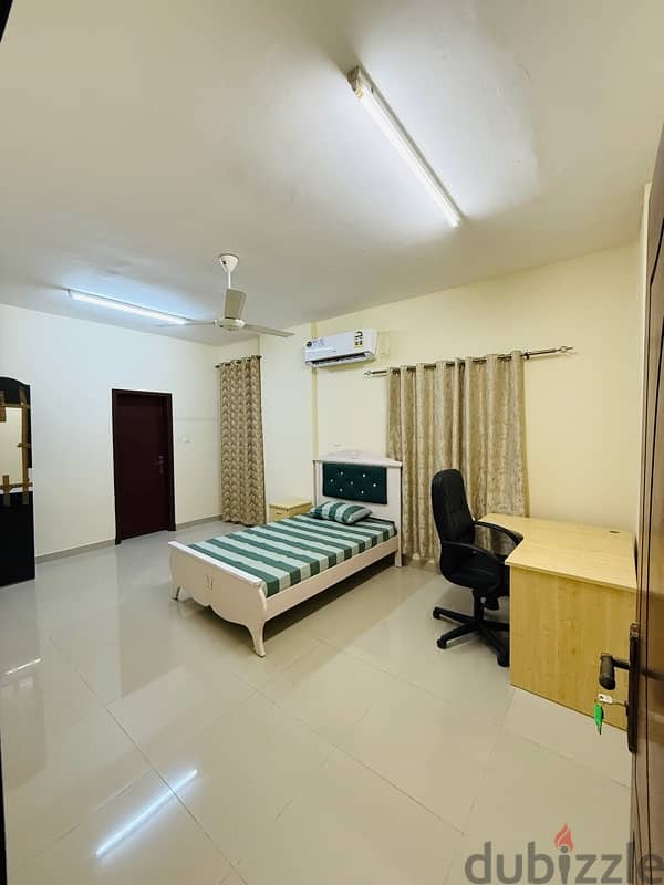 furnished independent room with attached bathroom for bachlors Ghala 2