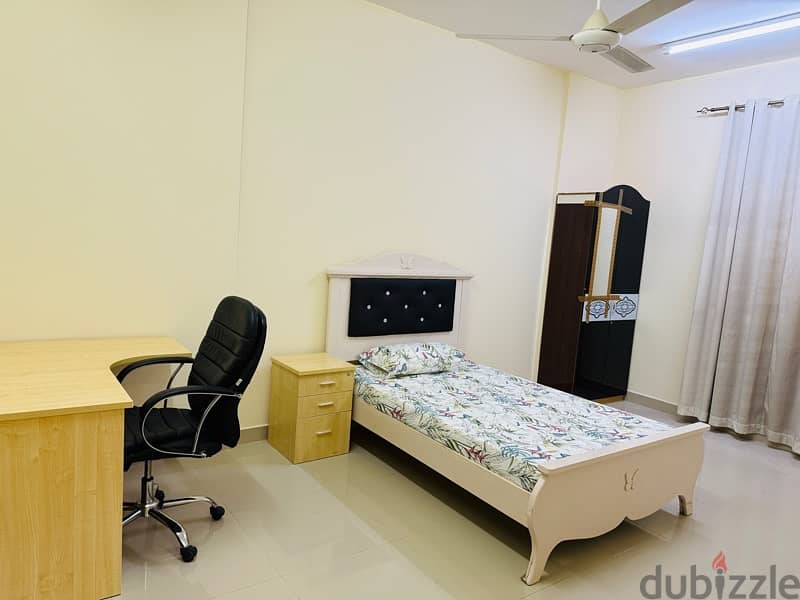 furnished independent room with attached bathroom for bachlors Ghala 4