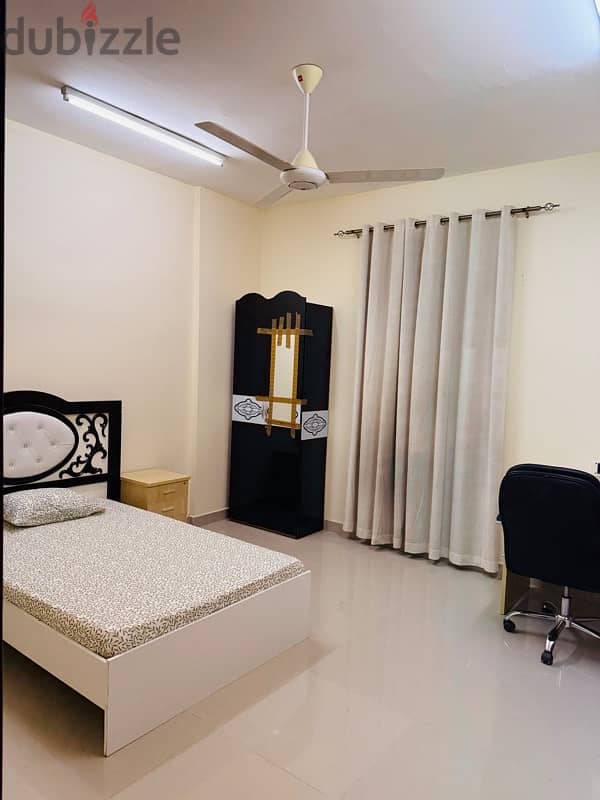 furnished independent room with attached bathroom for bachlors Ghala 5