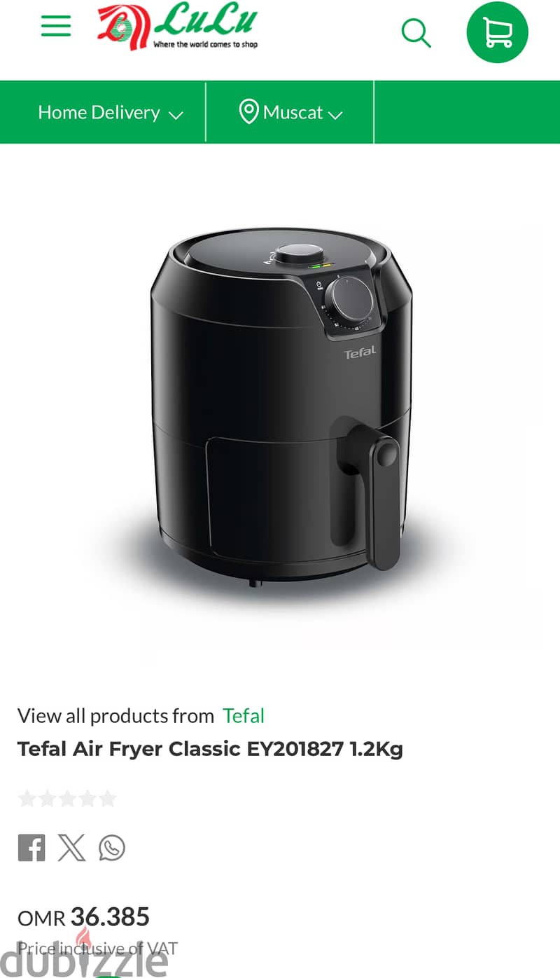 Tefal XL air fryer 5