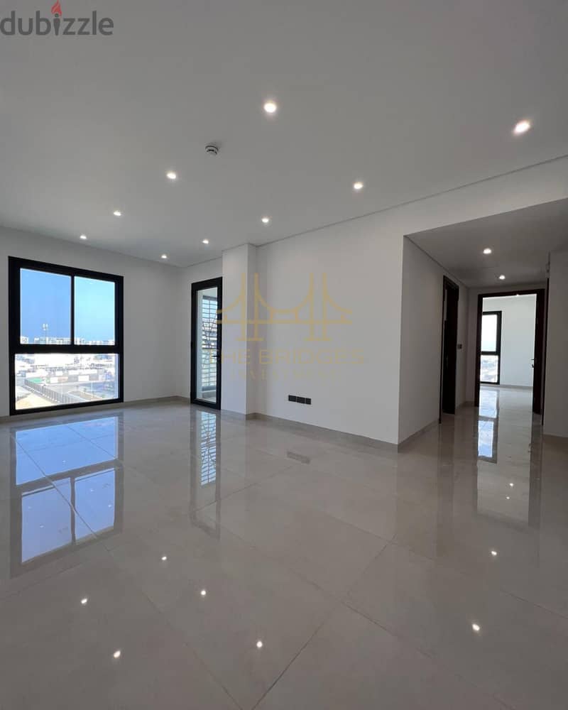 LUXURIOUS 2 BR APARTMENT WITH MARSA VIEW AVAILABLE FOR RENT IN AL MOU 1