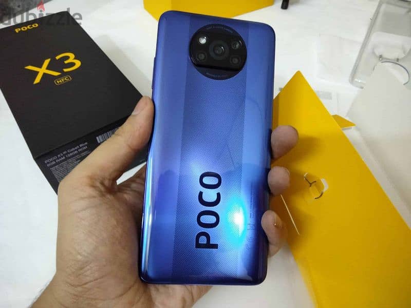 Poco x3 pro 8RAm 256GB clean no have any scratch 0