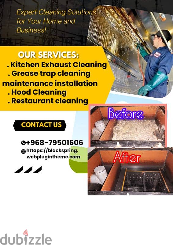 kitchen duct cleaning service 1