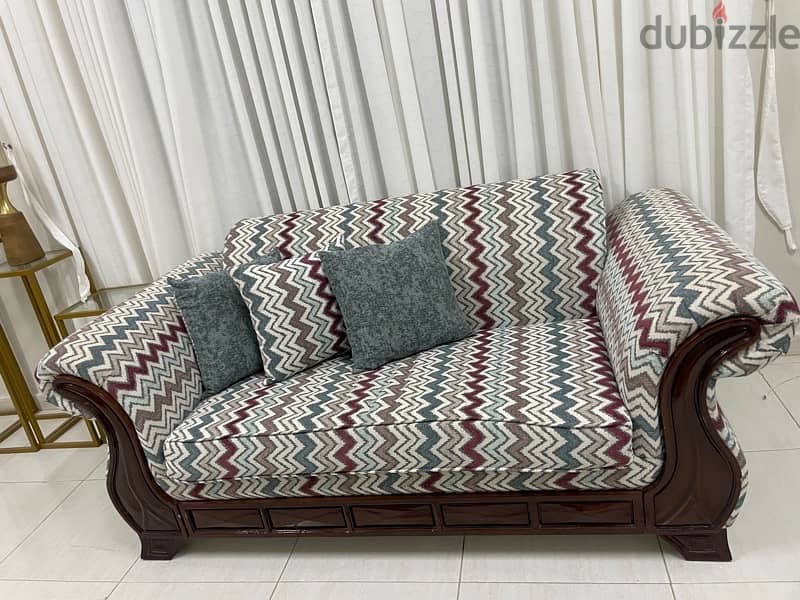 Like-New 2-Seater & 3-Seater Sofas with Fresh Fabric 3