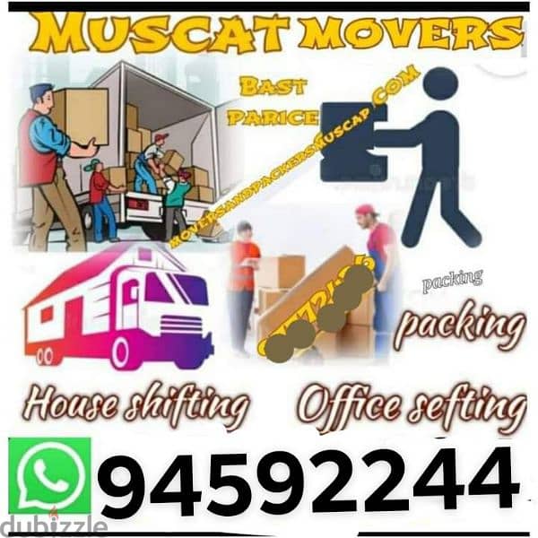 House shifting service all Muscat oman and dubai to Muscat 0