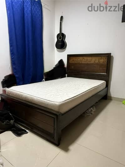 Bed Frame and Mattress